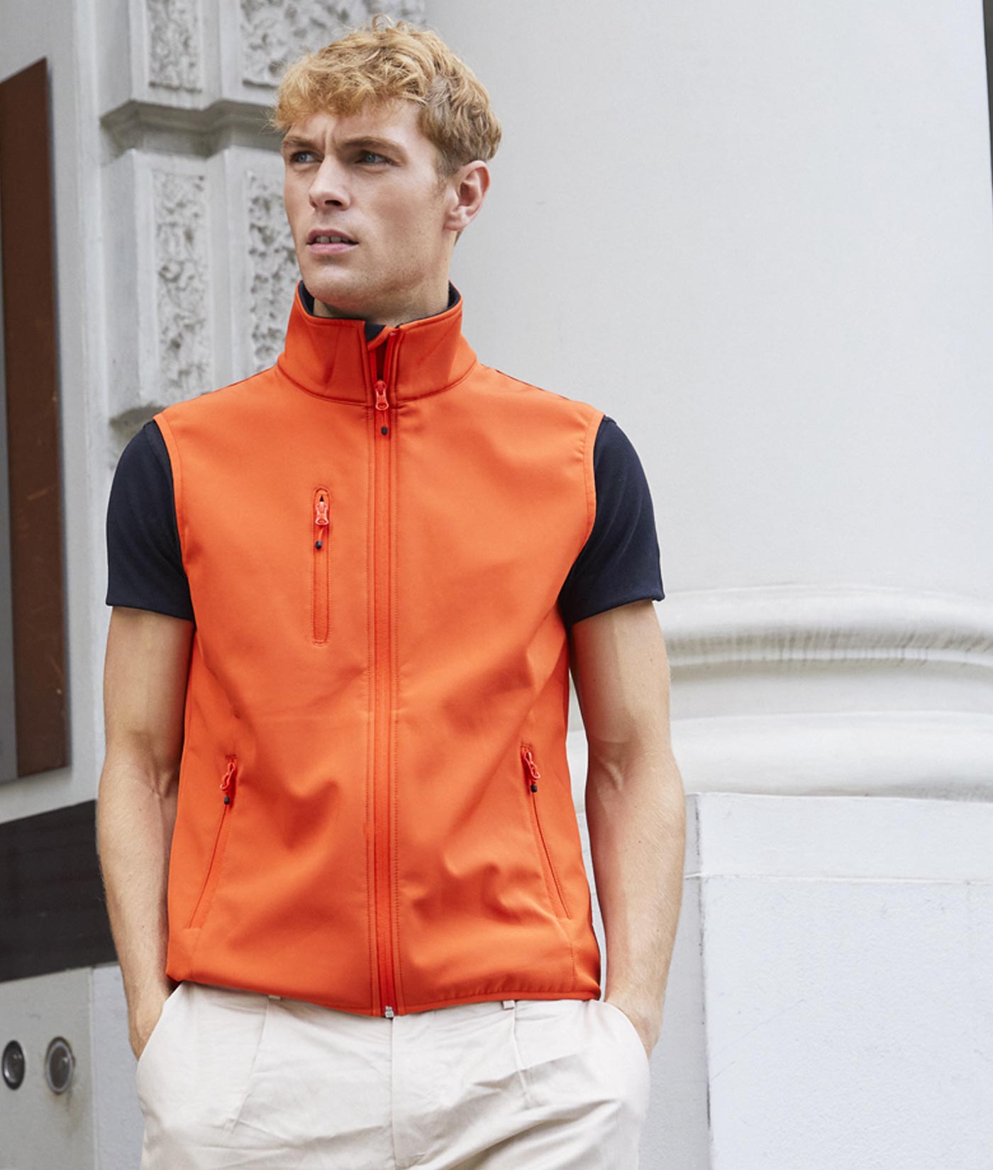 Classic Softshell Vest uomo